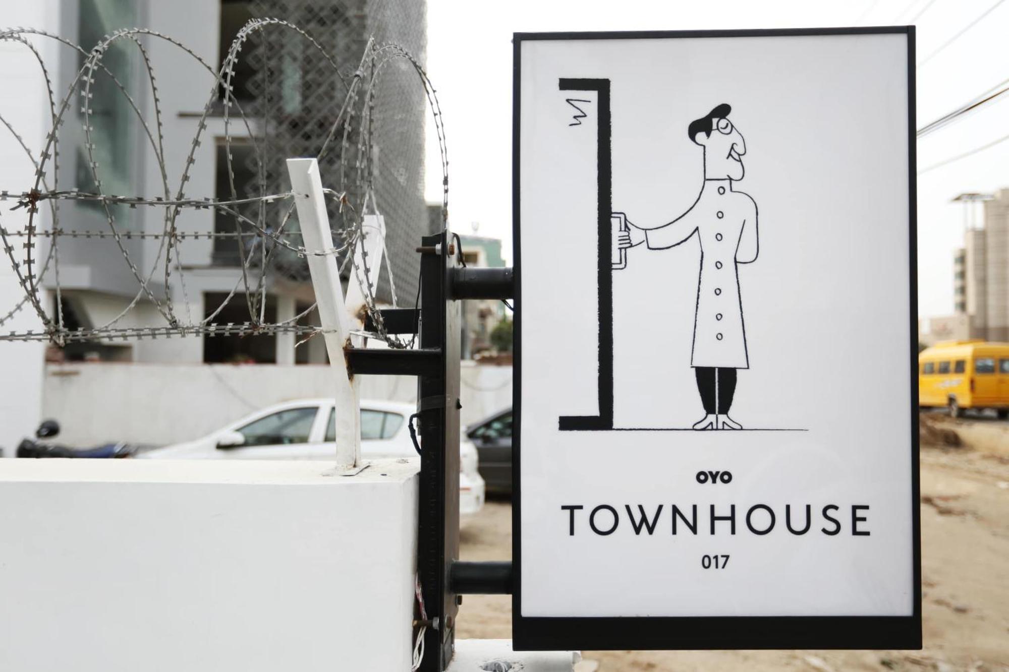 Oyo Townhouse 17 Huda City Center Near Leisure Valley Park Gurgaon Buitenkant foto