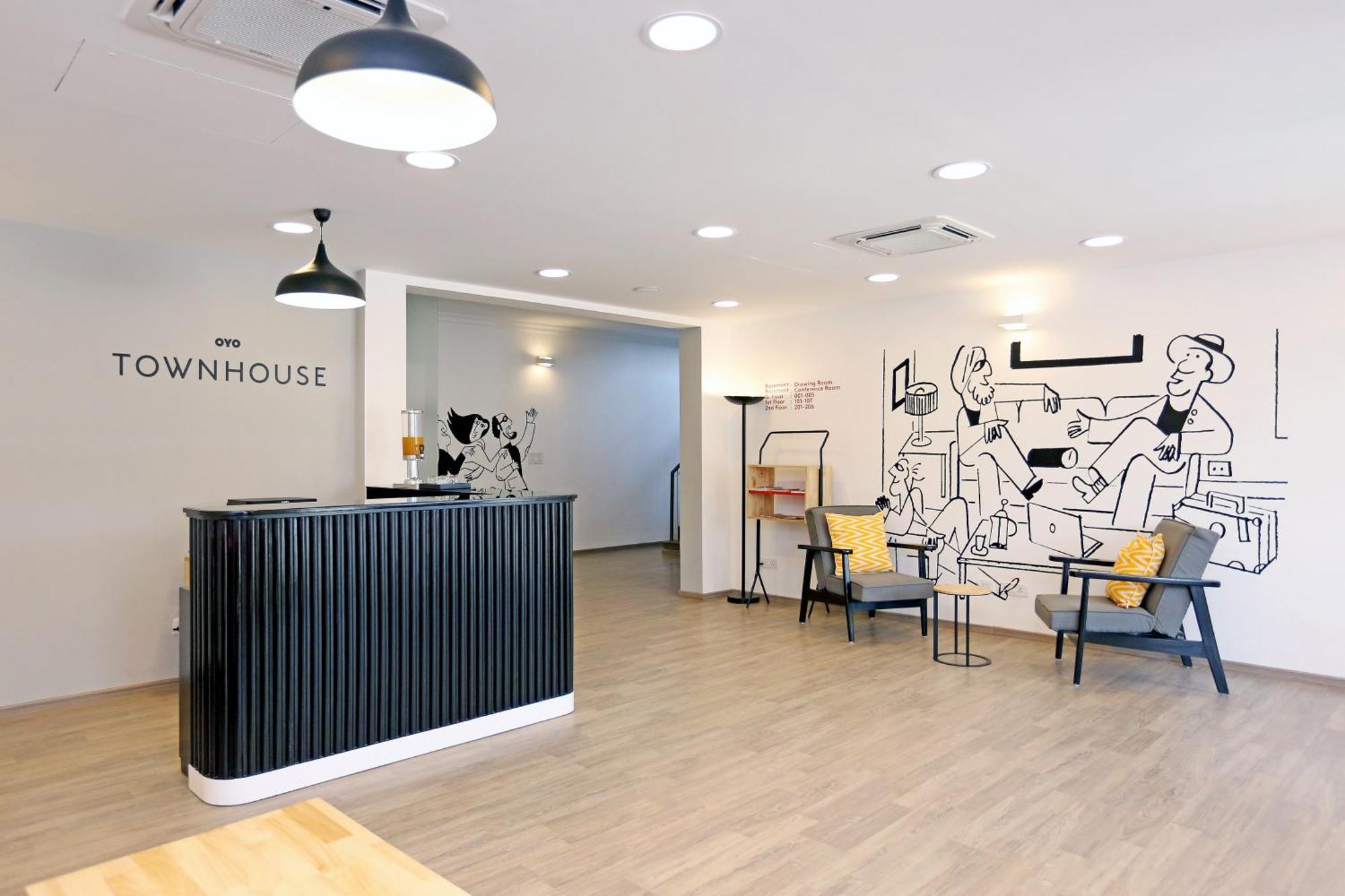 Oyo Townhouse 17 Huda City Center Near Leisure Valley Park Gurgaon Buitenkant foto